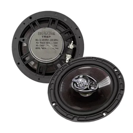 PAR ALTO-FALANTE TRIAXIAL BRAVOX 6 TR6P 140W RMS - Image 2
