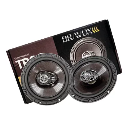PAR ALTO-FALANTE TRIAXIAL BRAVOX 6 TR6P 140W RMS