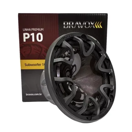 SUBWOOFER BRAVOX P10X-S4 10" 160W RMS