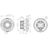 SUBWOOFER BRAVOX UXP12-D2 12" 500W RMS - Imagem 3