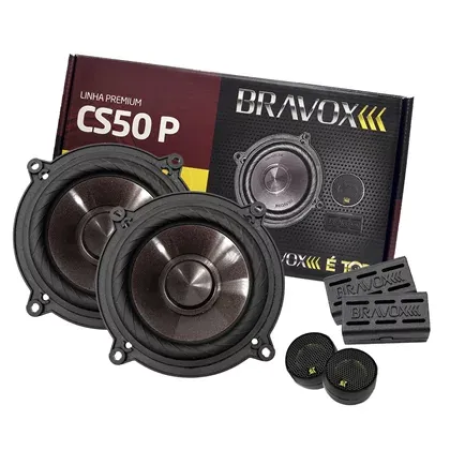 KIT 2 VIAS BRAVOX 5" CS50P 120W RMS - Image 4