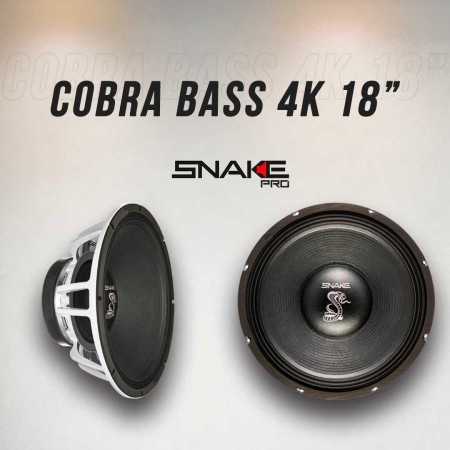Snake Pro Cobra Bass 4k 18