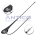 AN049 – Antena de Teto Dianteira GM – Haste Longa Espiral – Conector PlugDin