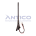ANT TETO ANTICO AMP TRAS FIAT BRAVO/GRAND SIENA/LINEA/NOV PALIO/ PUNTO HASTE FLEX C/ CABO 25CM PLUG
