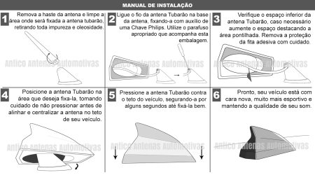 AN078 – Antena de Teto Shark Receptiva – Primer - Image 2