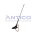 AN093 – Antena de Teto Amplificada Traseira PEUGEOT/CITROËN – Haste Longa Espiral – Conector RAKU