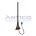 AN121 – Antena de Teto Amplificada Traseira FIAT – Haste MegaFlex FIAT – Conector Fakra 2
