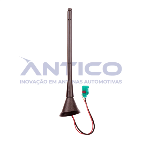 AN121 – Antena de Teto Amplificada Traseira FIAT – Haste MegaFlex FIAT – Conector Fakra 2