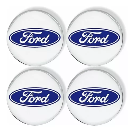 Emblema Adesivo Calota Ford Resinado