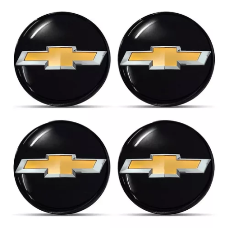 Emblema Resinado Gm Preto Calota