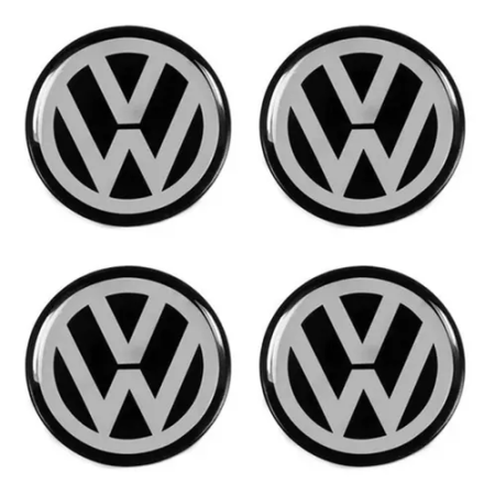 EMBLEMA VW KIT C/ 4