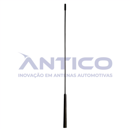 HS323 – Haste para Antena de Teto FORD – Lisa 50cm – Rosca Interna 6mm