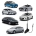 AN-95 TETO ANTICO AMP TRAS PEUGEOT 206/207/307/308 HASTE LONGA ESPIRAL C/ CABO 25CM PLUG