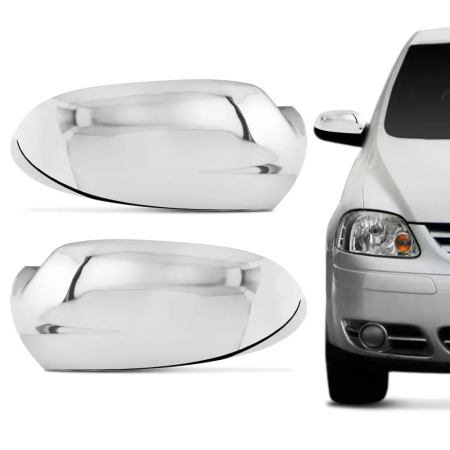 APLIQUE CROMADO RETROVISOR LE - FOX 03/09 SPACEFOX 06/10 CROSSFOX 05/10