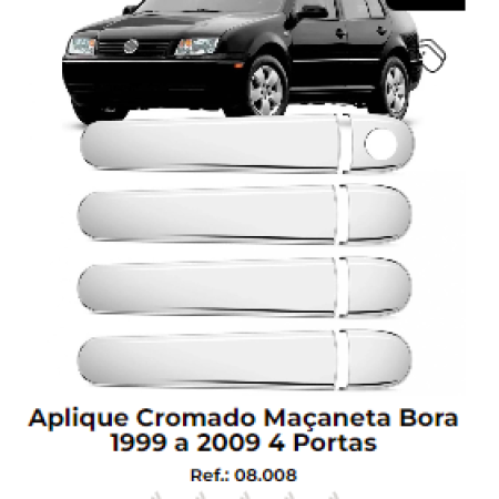 APLIQUE DE MACANETA 4P - VW (VARIOS)