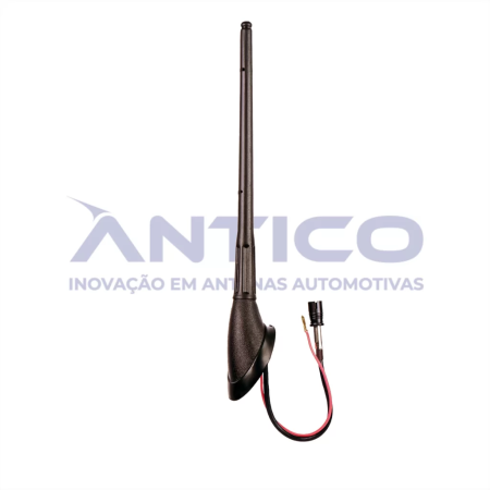 AN059 – Antena de Teto Amplificada Dianteira GM – Haste MegaFlex – Conector RAKU