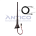 AN064 – Antena de Teto Amplificada Traseira GM- Haste MegaFlex – Conector RAKU – Extensão RAST 3,80m