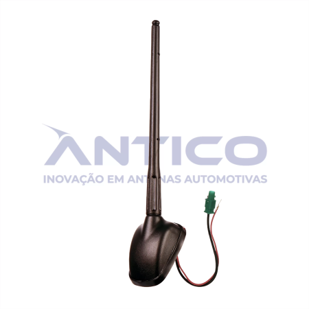 AN081 – Antena de Teto Amplificada Dianteira GM – Haste MegaFlex – Conector FAKRA