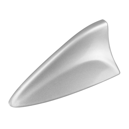 ANTENA TUBARAO SHARK PRATA PERMAK