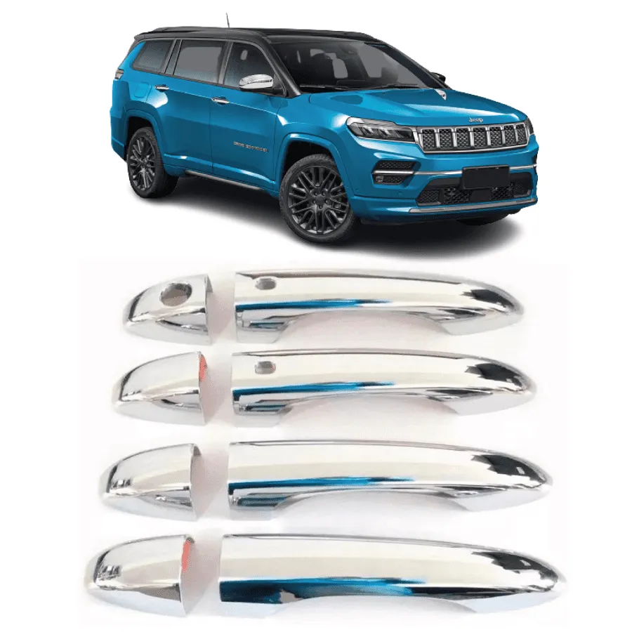Aplique Cromado Maçaneta Commander 2021 4 Portas com Keyless