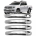 Aplique Cromado Maçaneta Amarok 2010 a 2024 4 Portas