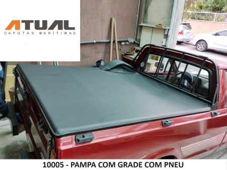 CAPOTA ATUAL FORD PAMPA COM GRADE COM PNEU