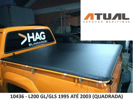 CAPOTA ATUAL L200 GL/GLS 95-04 S/ GRADE(QUADRADA)