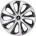 CALOTA ELITTE VELOX ARO 13/14/15 SILVER / BLACK