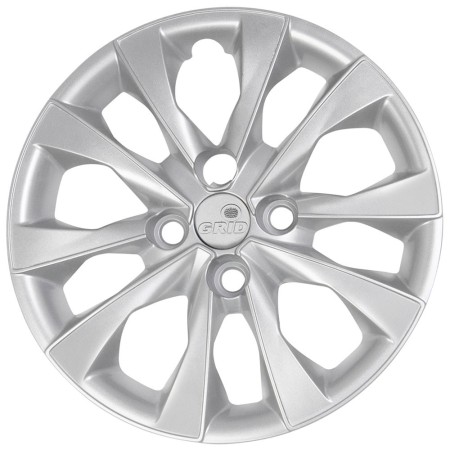 CALOTA ARO 14P PRATA MOD MOBI GRID