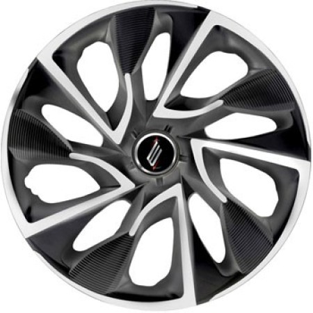 CALOTA ELITTE DS4 ARO 13/14/15 BLACK / SILVER