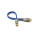 CABO RCA PRIME Y PLUG METAL 2 MACHOS 5MM AZUL