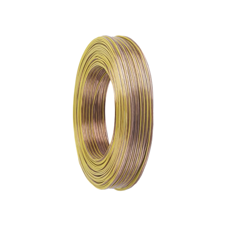 CABO PARALELO PERMAK 2 X 1.00 MM 16 CRISTAL ID AMARELO