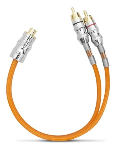 CABO RCA LARANJA PROFISSIONAL Y 2M/1F KX3