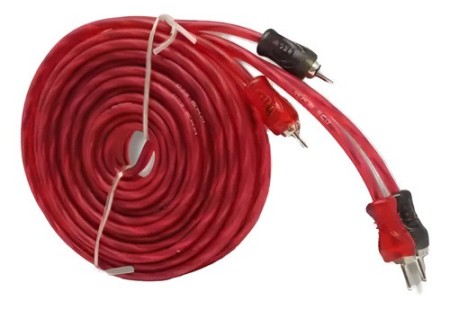 CABO RCA VERMELHO FLEXIVEL 5METRO KX3