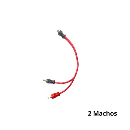 CABO RCA VERMELHO FLEXIVEL Y 2M 1F KX3