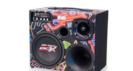 CAIXA AMPLIF BOOG SMART BOB TRIO 8 BOOG