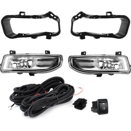 KIT FAROL DE MILHA NISSAN KICKS 2016/2020 SHOCKLIGHT