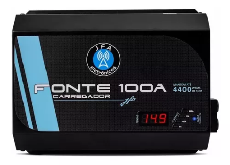 FONTE CARREGADOR DE BATERIA JFA 100A SCI