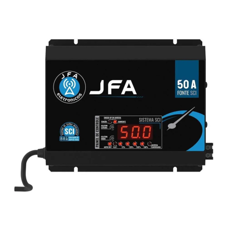 FONTE CARREGADOR DE BATERIA JFA 50A SCI