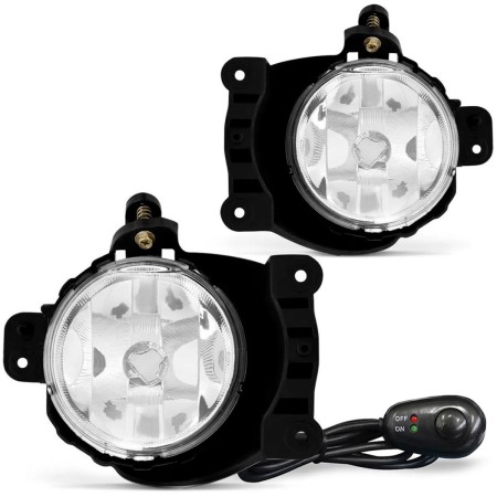 KIT FAROL DE MILHA ONIX 12/14 PRISMA 13/15 COBALT/SPIN S/MOLDURA SUITS