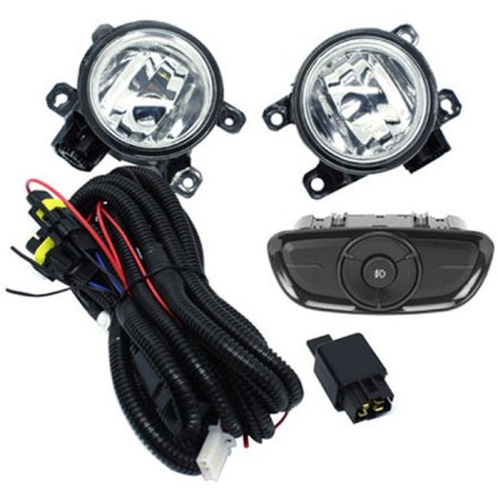 KIT FAROL DE MILHA FIAT ARGO/CRONOS SHOCKLIGHT