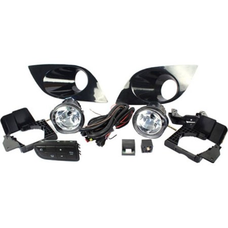 KIT FAROL DE MILHA FIAT PALIO G5 2012>2018 SHOCKLIGHT