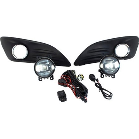 KIT FAROL DE MILHA FORD NEW FIESTA 2013/2017 SHOCKLIGHT
