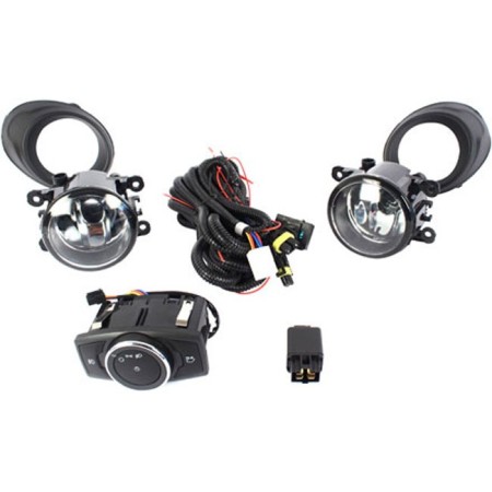 KIT FAROL DE MILHA FORD NOVO KA 2015/2018 SHOCKLIGHT