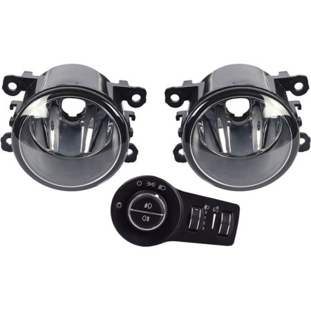 KIT FAROL DE MILHA JEEP RENEGADE PCD 2019 DIANTE SHOCKLIGHT