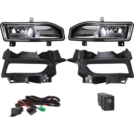 KIT FAROL DE MILHA NISSAN VERSA 2021 SHOCKLIGHT
