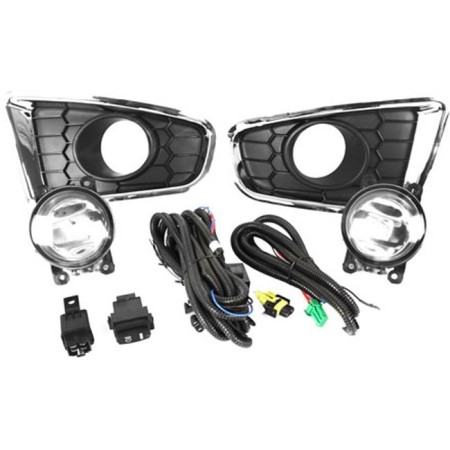 KIT FAROL DE MILHA RENAULT SANDERO 2012-2014 SHOCKLIGHT