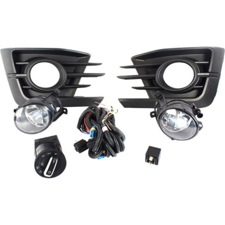 KIT FAROL DE MILHA VW GOL/ VOYAGE G7 C/GRADE SHOCKLIGHT