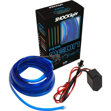 FITA NEON AZUL 5M SHOCKLIGHT