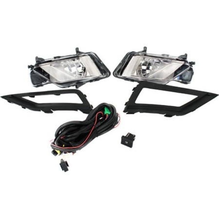 KIT FAROL DE MILHA VW SAVEIRO ROBUST/TRENDLINE/ GOL C/ GRADE SHOCKLIGHT